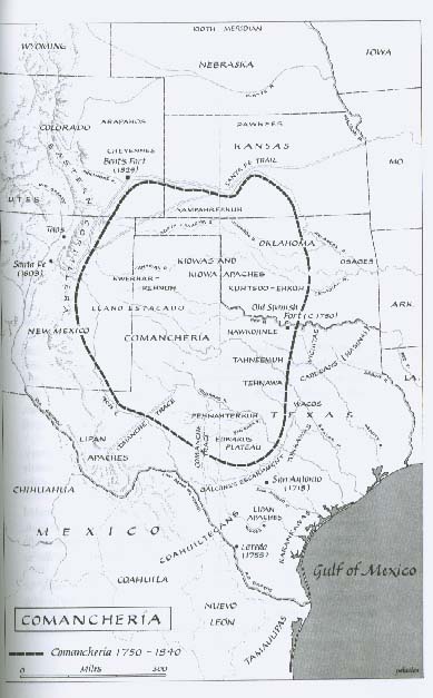 Map of Comancheria