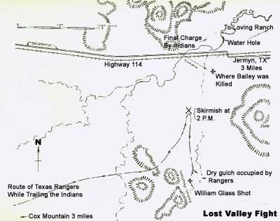 Lost Valley Fight Map