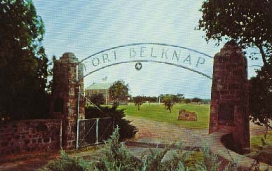 Picture of Gate at Fort Belknap