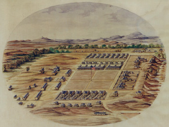 Sketch of Fort Sill