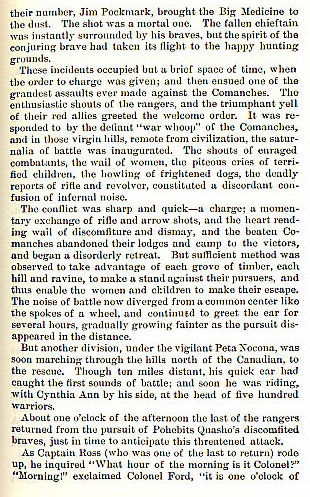 Battle of Antelope Hills story from the book Indian Depredations in Texas by J. W. Wilbarger