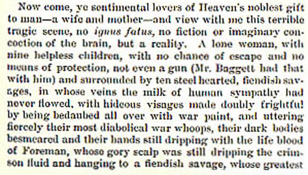 Baggett story by Wilbarger