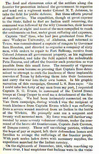 Battle of Pease River - Cynthia Ann Parker story from the book Indian Depredations in Texas by J. W. Wilbarger