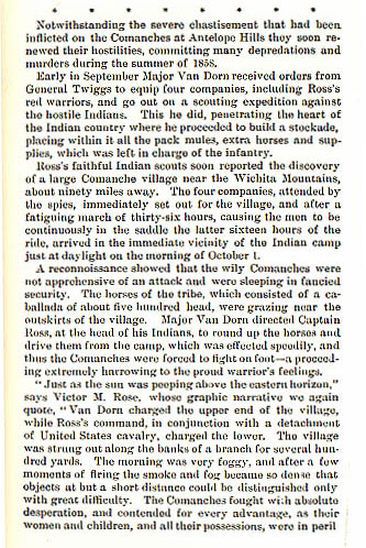 General L. S. Ross - Battle of the Wichita