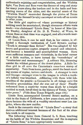 General L. S. Ross - Battle of the Wichita