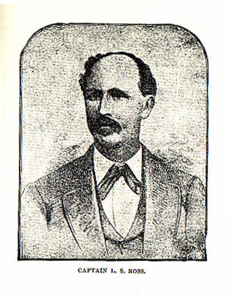 Captain L. S. Ross picture from the book Indian Depredations in Texas by J. W. Wilbarger