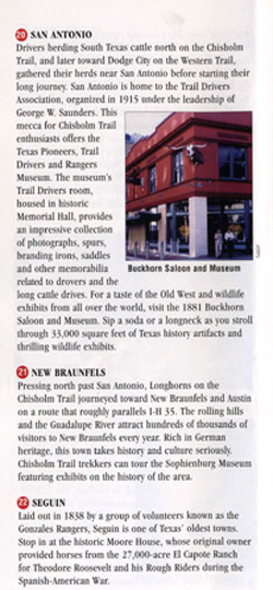 Chisholm Trail Brochure