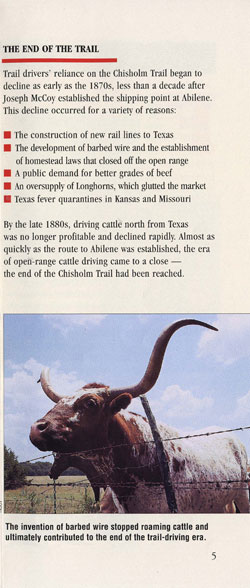 Chisholm Trail Brochure