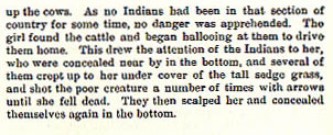 Clopton's Negro story from the book Indian Depredations in Texas by J. W. Wilbarger