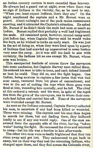 Capt Harvey story by Wilbarger