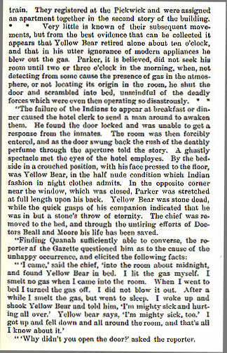 Cynthia Ann Parker - Quanah Parker story from the book Indian Depredations in Texas by J. W. Wilbarger