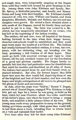 Daniel V. Dugan and William Kitchens Murdered