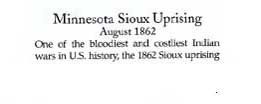 Story of the Minnesota Sioux Uprising