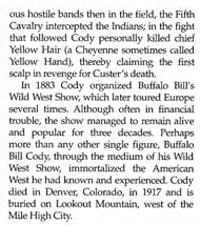 Buffalo Bill Story
