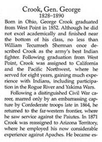 Gen. George Crook Story