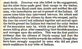 During the Fall of 1843 story from the book Indian Depredations in Texas by J. W. Wilbarger