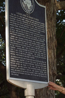 Picture of Geier and Schmid Farm Historical Marker