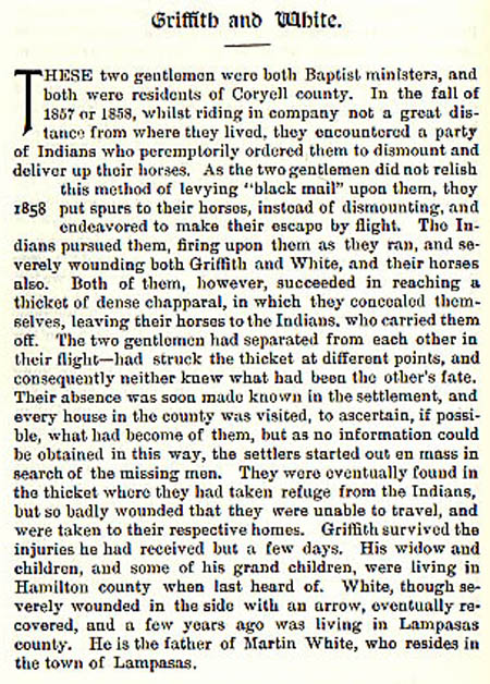 Griffith story by Wilbarger