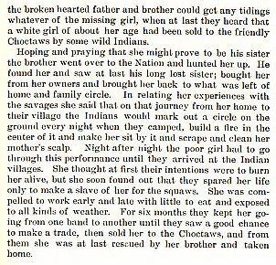 Murder of Doctor Hunter's Wife and Daughter and Abducting Another Daughter story from the book Indian Depredations in Texas by J. W. Wilbarger