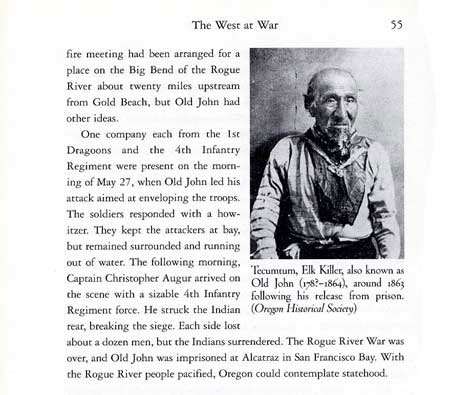 Story of Rogue River Wars