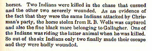 J.H. Chrisman story from the book Indian Depredations in Texas by J. W. Wilbarger