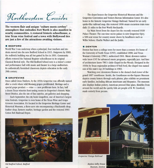 Texas Lakes Trail Brochure