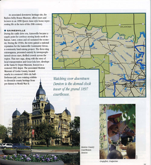 Texas Lakes Trail Brochure
