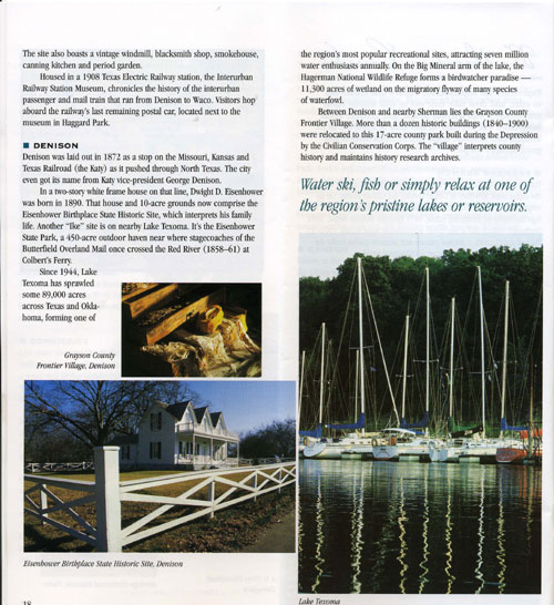 Texas Lakes Trail Brochure