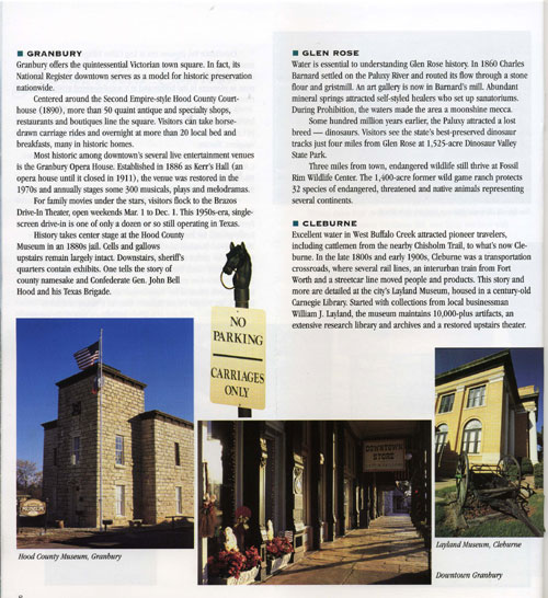 Texas Lakes Trail Brochure