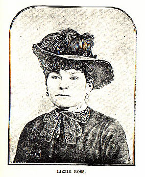 Lizzie Ross picture from the book Indian Depredations in Texas by J. W. Wilbarger