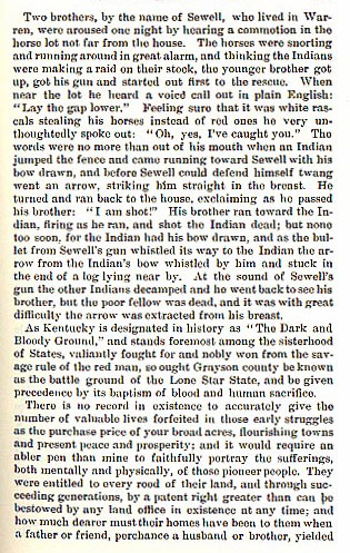 Murder of Moody, McIntyre's two Sons and Sewell story from the book Indian Depredations in Texas by J. W. Wilbarger