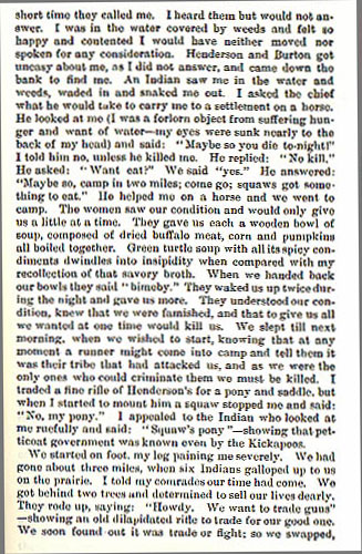 Battle Creek Fight in Navarro County