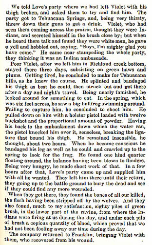 Battle Creek Fight in Navarro County