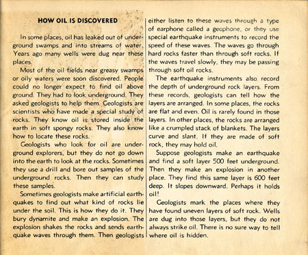 Oil Comes To Us, by Rose Wyler & Warren W. McSpadden