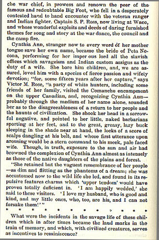 Parker Fort Massacre story from the book Indian Depredations in Texas by J. W. Wilbarger