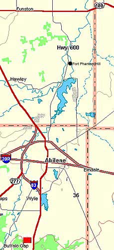 Taylor County Map