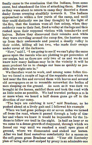 Scalped by Proxy story from the book Indian Depredations in Texas by J. W. Wilbarger