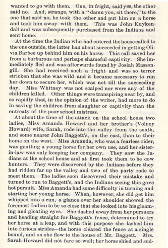 School House Massacre story from the book Indian Depredations in Texas by J. W. Wilbarger