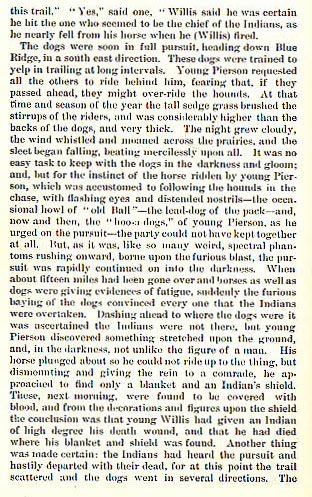 William Willis story from the book Indian Depredations in Texas by J. W. Wilbarger
