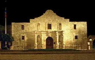 Picture of the Alamo in San Antonio, Texas