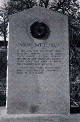 Picture of Indian Battlefield Centennial Marker