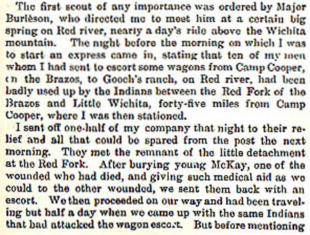 Buck Barry's Indian Encounter along the Northwestern Border 