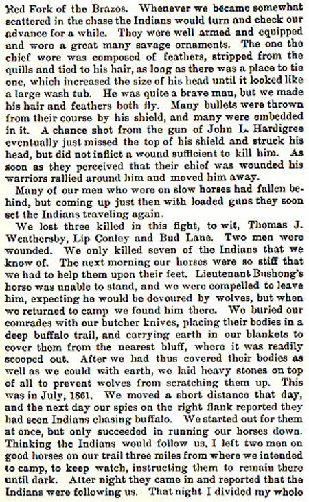 Buck Barry's Indian Encounter along the Northwestern Border 