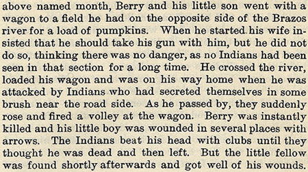 Berry story by Wilbarger