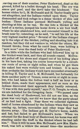 Blanco, Mason, Kimble and Gillespie Counties story from the book Indian Depredations in Texas by J. W. Wilbarger