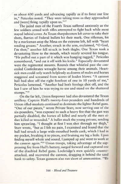 The Battle of Val Verde from the book, Blood & Treasure by Donald S. Frazier