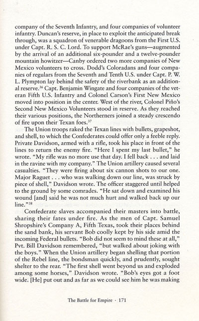 The Battle of Val Verde from the book, Blood & Treasure by Donald S. Frazier