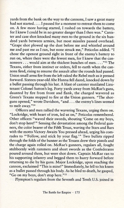 The Battle of Val Verde from the book, Blood & Treasure by Donald S. Frazier
