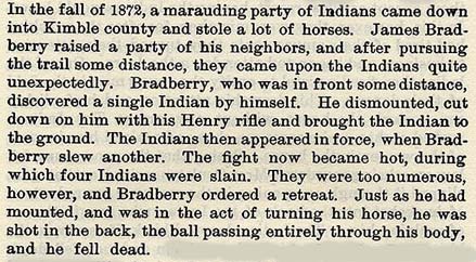 Bradberry story by Wilbarger