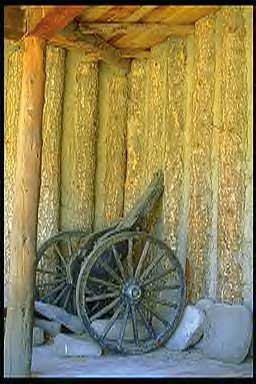 Picture of Cannon at Fort Burgwin